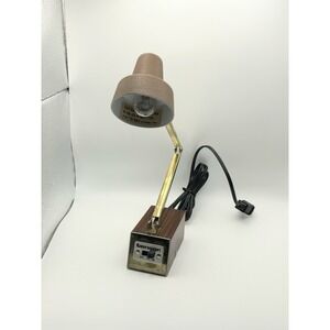 VTG MCM Tensor Portable Desk Lamp Light 25 Watt 2 Settings Tested WORKS
